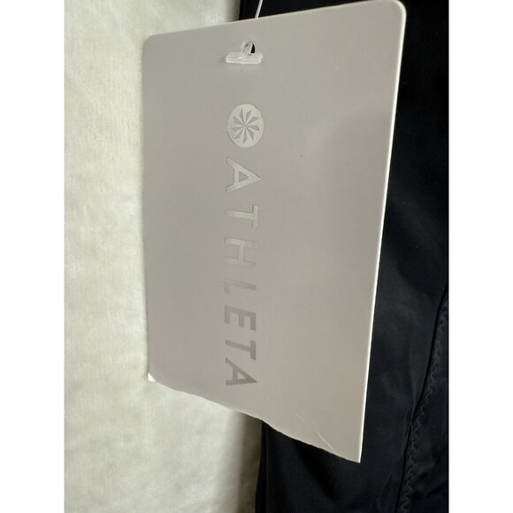 Athleta Women's Dea Sea Black One-Piece Swimsuit NWT Size MT - Picture 9 of 11